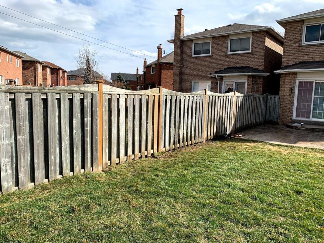 replace fence posts